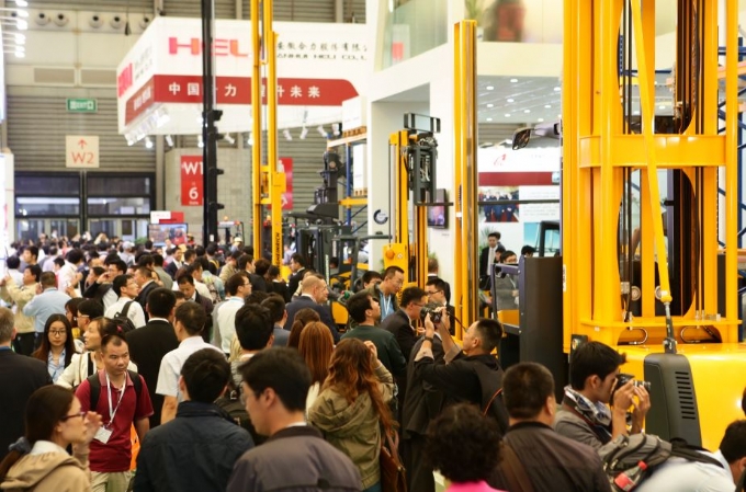 Chinese forklift manufacturer Heli was located in Hall W1 with its flagship products.