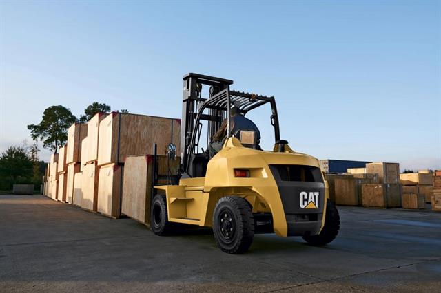 The new DP70N diesel-powered counterbalance. Click for larger view.