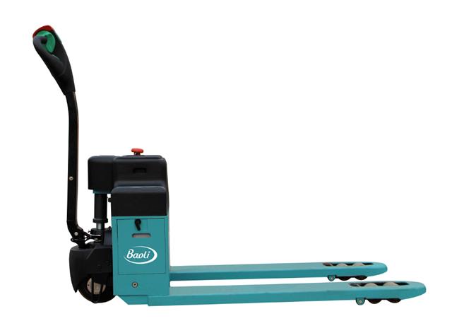 The compact Baoli pallet truck EP15 is easy to manoeuvre and maintain.