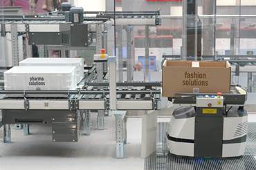 The CeMAT Application Park will display a complete supply chain covering loading and unloading of truck, materials handling in warehouse, sorting of the products and routing to automated storage, transportation and shipping services.