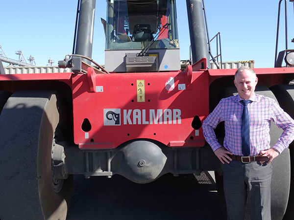 NTP Forklifts CEO Damien Garvey.