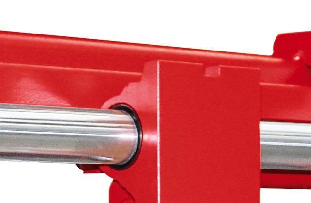 High energy efficiency and clean operation: the wear-resistant MEYER Shaft Guide Concept.