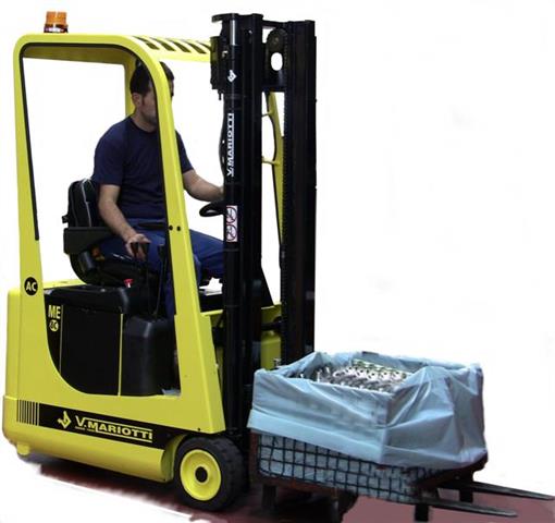 An ME AC compact electric rider.