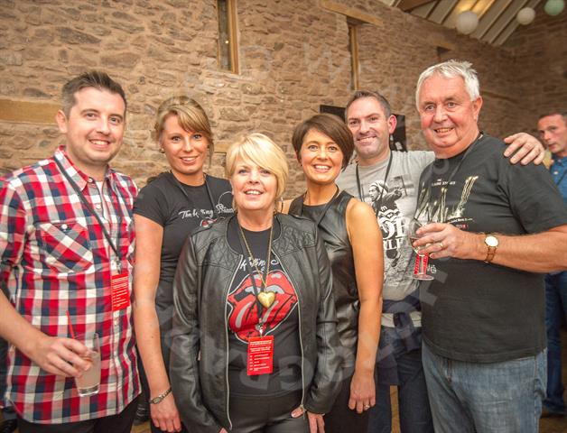 Rock on Lyde Directors: (L to R) Jamie Crawford, Anna Crawford, Carole Crawford, Zoe Ferriday, Andy Ferriday and Peter Crawford.