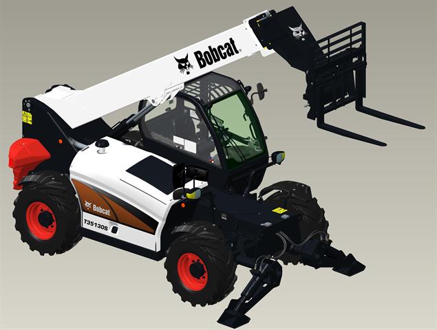 Bobcat T35130S telehandler.