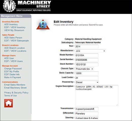 Item pages are created via a simplified dashboard.