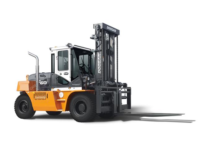 Doosan Industrial Vehicle's D160S-7 forklift.