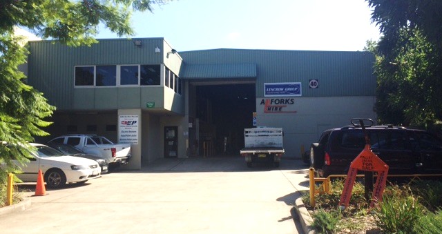 Sydney branch workshop, spare parts & hire department