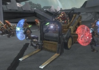 Ready for action - a virtual forklift