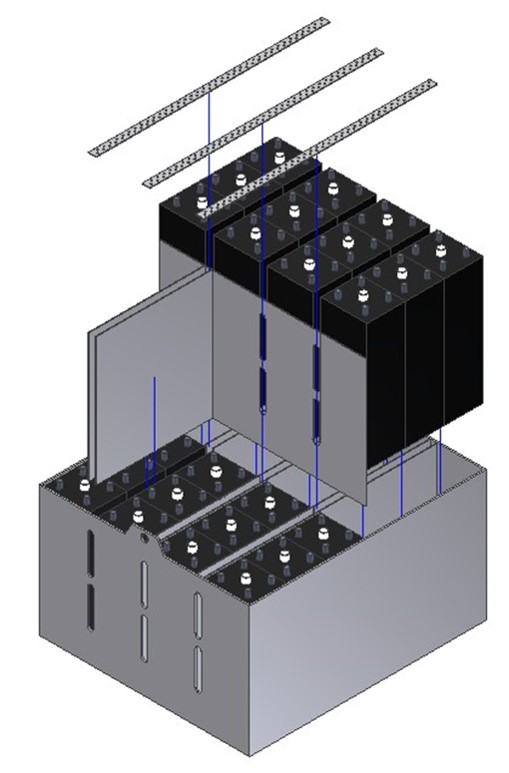 Aerovironment Posicharge vented tray