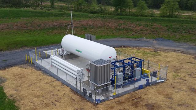 Outdoor hydrogen pad