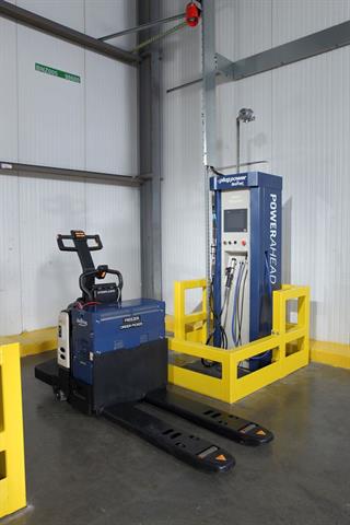 GenDrive-powered forklift