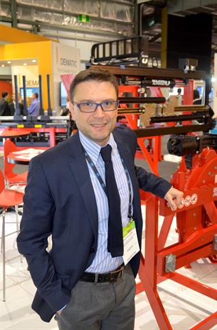 Bolzoni marketing and sales director Carlo Fallarini