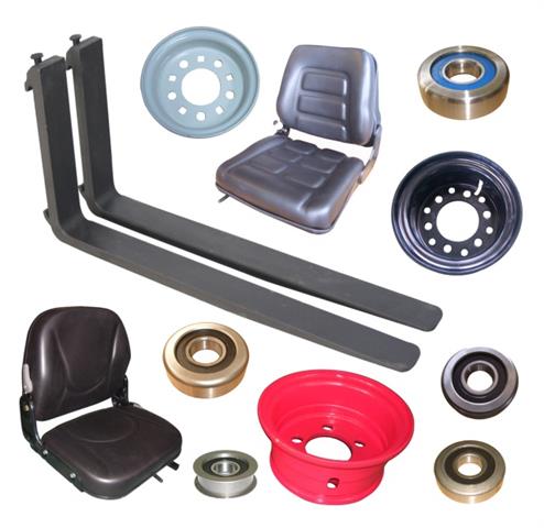 Forklift fast moving parts!
