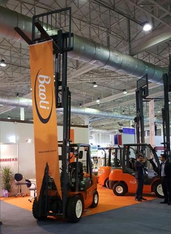 Distributor Formak exhibited Baoli diesel forklifts at ISKON trade fair in Turkey.