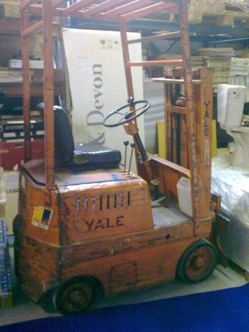 Yale extends its search for the oldest Forklift truck