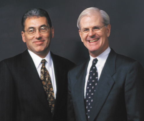 L to R: Andy Anderson, previously Cascade's Executive Vice President, and retiring President and CEO Bob Warren Jr.