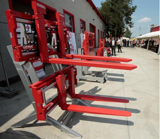 Attachments on show at the opening of CEMAT's expansion.