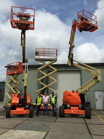 Riwal has supplied a variety of JLG equipment to Brand