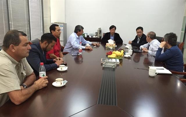 Costa Rica Customer visited UN Factory