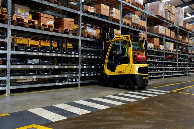 Hyster 2.0 Fortens LPG in application.