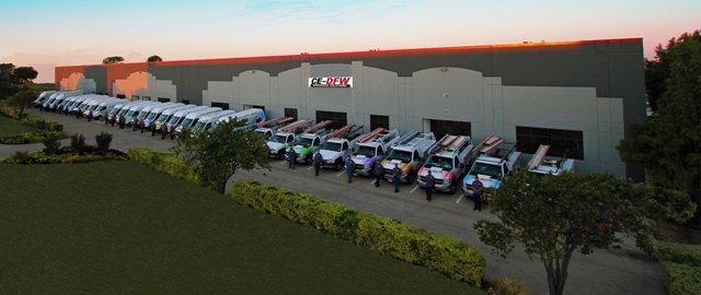 CE-DFW has fleet of over 40 GPS-dispatched trucks