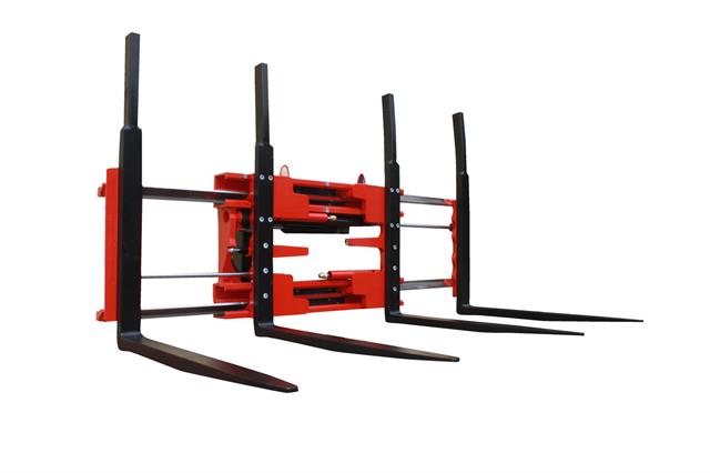 New BOLZONI AURAMO Single Double Pallet Handler: Strong, Safe and Reliable