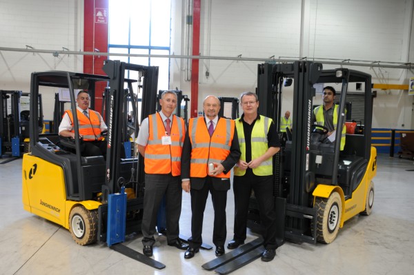 Impress Group has replaced its old fleet with Jungeinrich trucks.