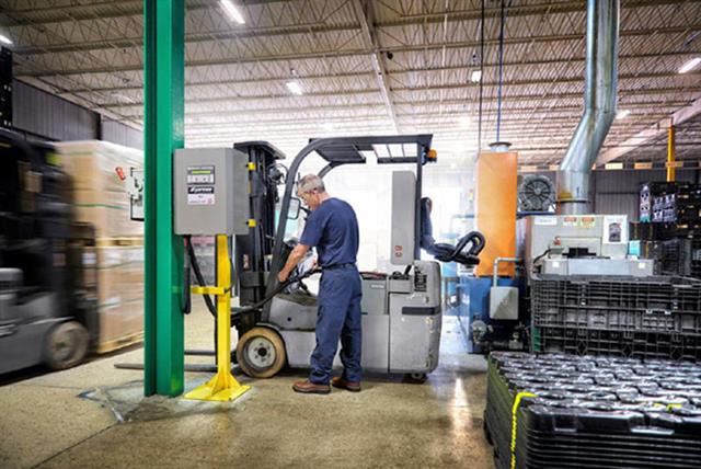 An EnerSys Express Fast Charge Port