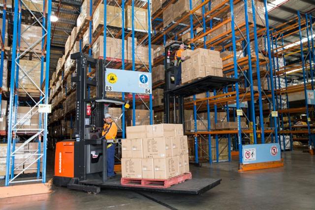 Toyota equipment in use at Unitrans