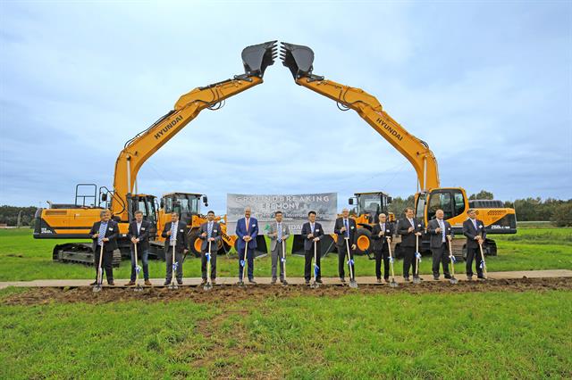 The groundbreaking ceremony