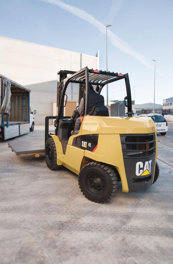 Cat® Lift Trucks has upgraded its popular DP40-55N diesel truck range with a new engine.