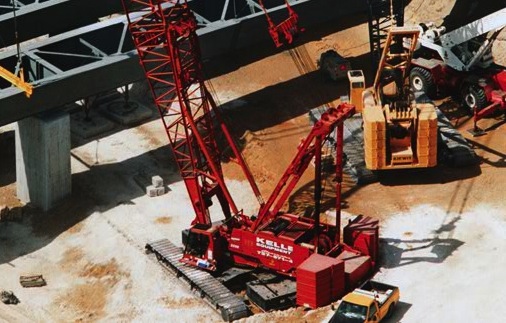 The new Terex cranes join Kelley's extensive fleet