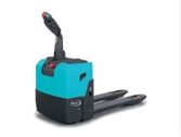 New Baoli electric pallet trucks are equipped with a short tiller enabling easy operation even in tight areas.
