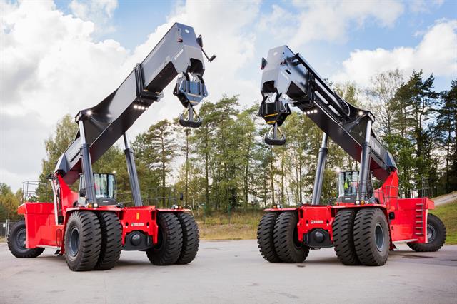 Trelleborg's anti-vibration mounts helped Kalmar break a record