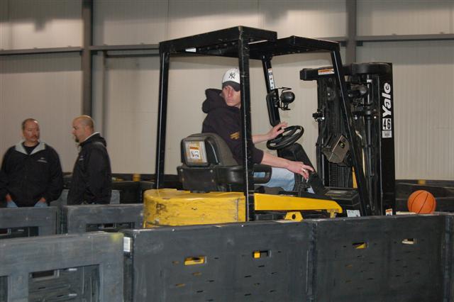 Michael Rose in action.