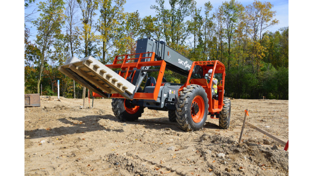 Skyjack's new TH range made its debut last week.