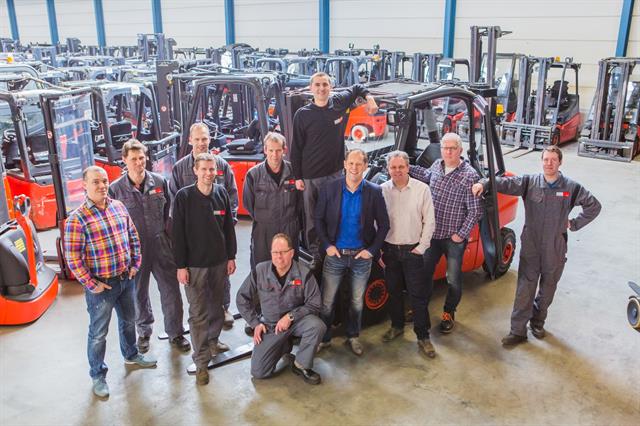 Motrac's new Used Equipment Center employs 12 people.