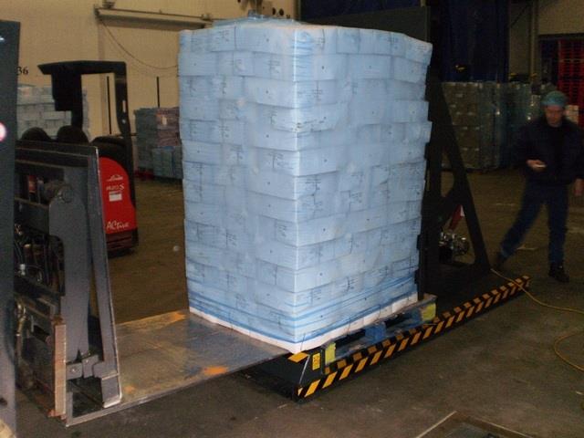 Cold storage company Vriesoord – no pallets, no slipsheets.