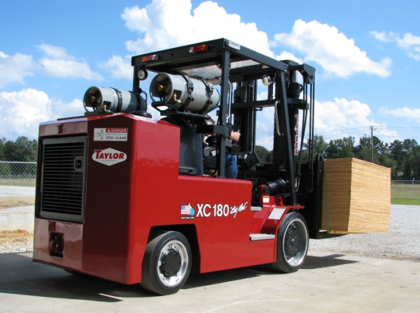 A Taylor XC series forklift