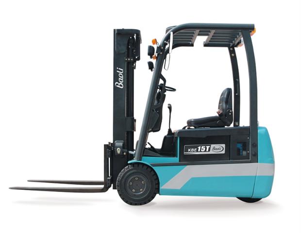 The new three-wheelers KBET series offers electric forklifts for environments, where the space is limited.