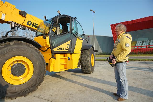 The Hercules 190 can be operated remotely.