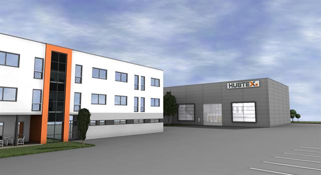 The new offices and production facilities are Hubtex's reaction to the increasing order volume.