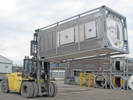 KAUP T193LD Endframe in action