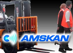 AMSKAN LAUNCHES WORLD FIRST FORKLIFT SAFETY SYSTEM