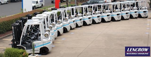 Fleet prior to delivery