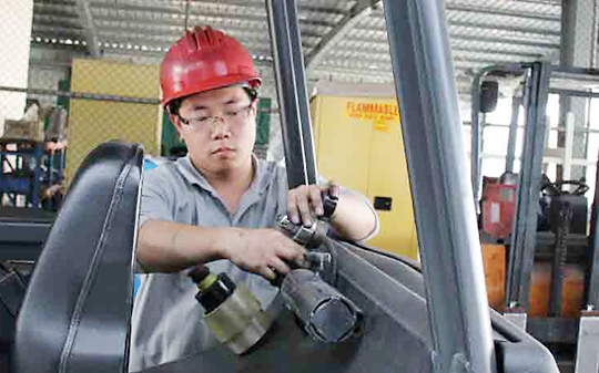 Chemicals and explosives are obviously hazardous, as are industrial gases.