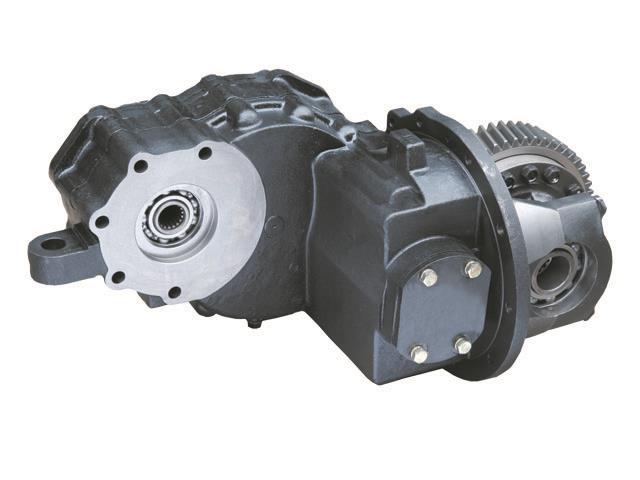 Used for 1-4 tons four-wheel electronic counter balanced forklifts with DC or AC motors, for which H-shape layout is applied to reduce whole structure.