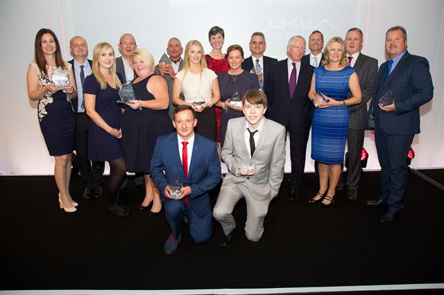 Winners at this year's UKWA awards