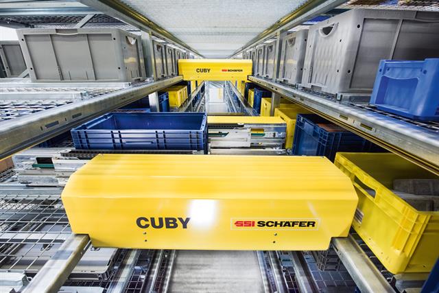 SSI SCHAEFER – Cost effective, compact, CUBY!